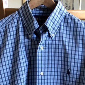 Polo Ralph Lauren "Blake" LS shirt (Med.) in light weight cotton.